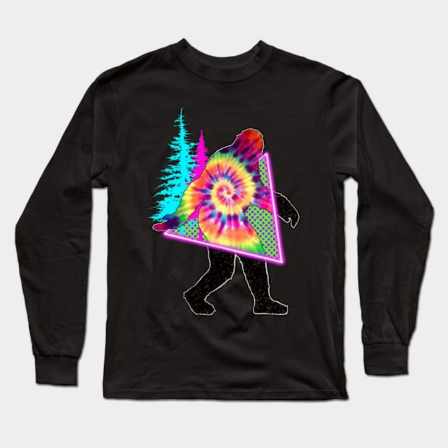 Bigfoot trip Long Sleeve T-Shirt by Jakoboc art